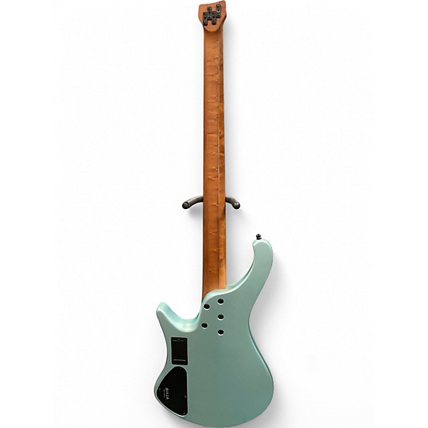 Used Ibanez EHB1000 Sea Foam Pearl Green Matte Electric Bass Guitar