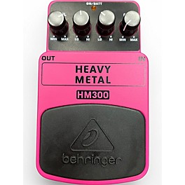 Used Behringer HM300 Heavy Metal Distortion Effect Pedal