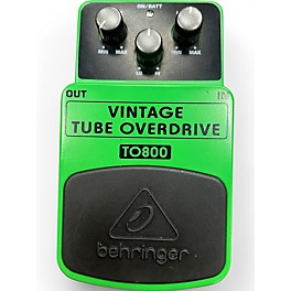 Used Behringer TO800 Vintage Tube Overdrive Effect Pedal