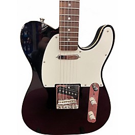 Used Squier Telecaster Custom Black Solid Body Electric Guitar