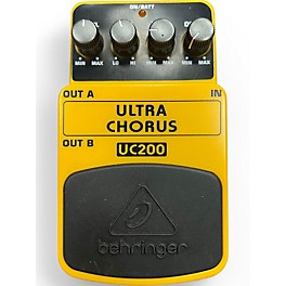Used Behringer UC200 Stereo Chorus Effect Pedal