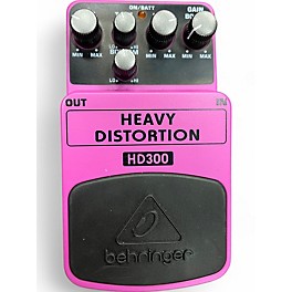 Used Behringer HD300 Heavy Distortion Effect Pedal