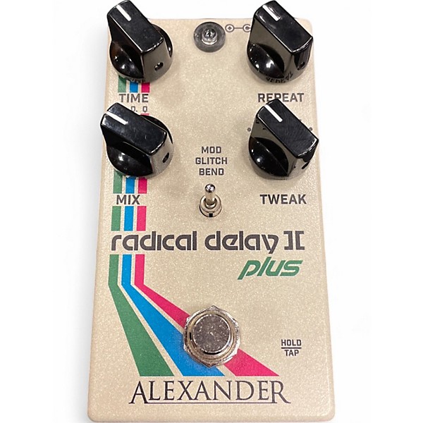 Used Alexander radical delay ii plus Effect Pedal
