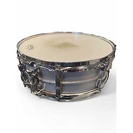 Vintage 1980s Ludwig 5X14 Acrolite Snare SILVER Drum