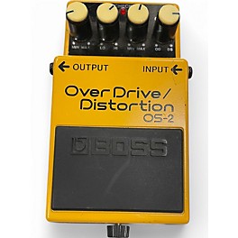 Used BOSS OS2 Overdrive Distortion Effect Pedal