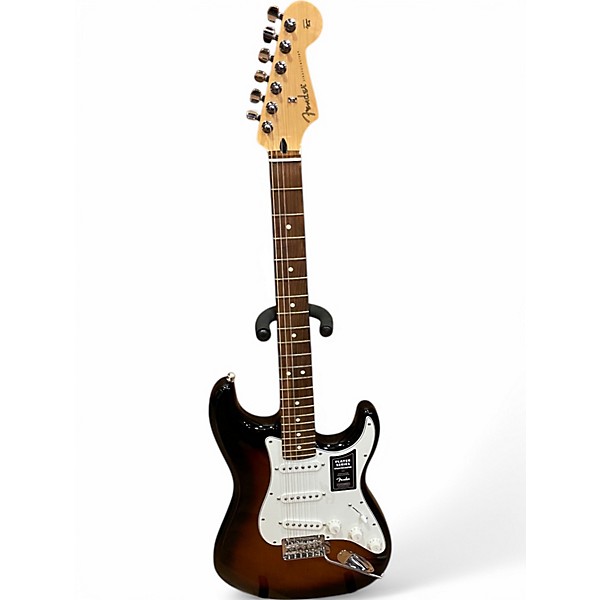 Used 2024 Fender Player Stratocaster 2 Tone Sunburst Solid Body Electric Guitar,Specials : American Fashion Style Bags On Sale