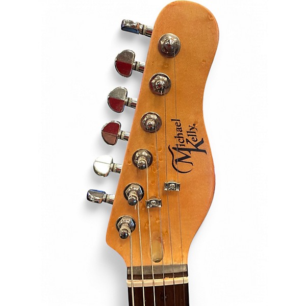 Used Michael Kelly ENLIGHTENED 50S CLASSIC AMBER Solid Body Electric Guitar