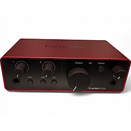 Used Focusrite Scarlett Solo Gen 3 Audio Interface