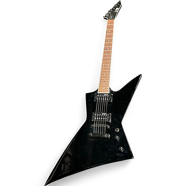 Used ESP Ex-200 Black Solid Body Electric Guitar