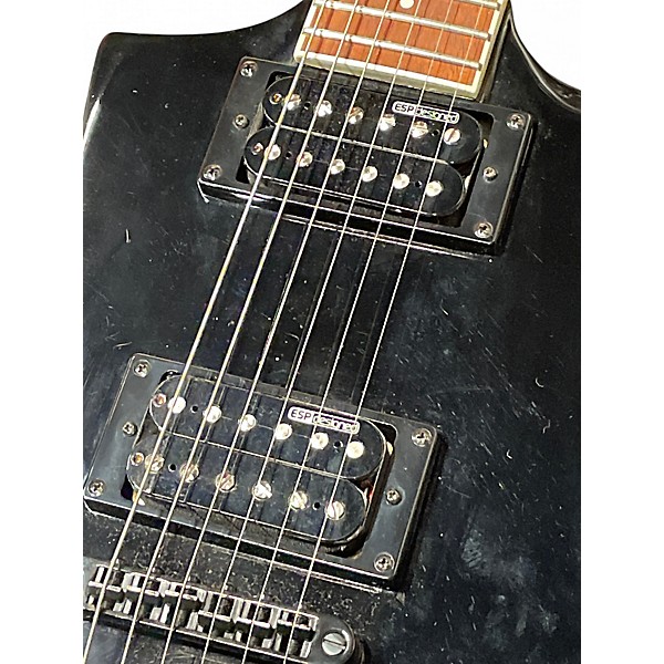 Used ESP Ex-200 Black Solid Body Electric Guitar