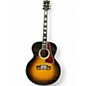 Used Gibson SJ200 Western Classic  Vintage Sunburst Acoustic Electric Guitar thumbnail