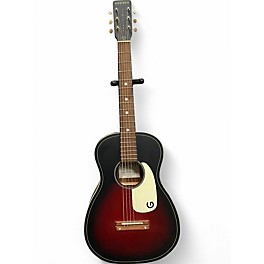 Used Gretsch Guitars G9500 Jim Dandy Red to Black Fade Acoustic Guitar