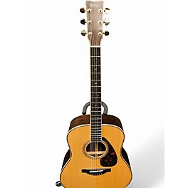 Used Yamaha LL56 Custom Natural Acoustic Guitar