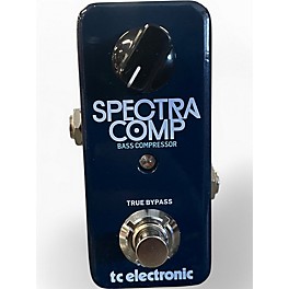 Used TC Electronic SPECTRA COMP Bass Effect Pedal