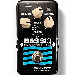 Used EBS BassIQ Triple Envelope Filter Bass Effect Pedal