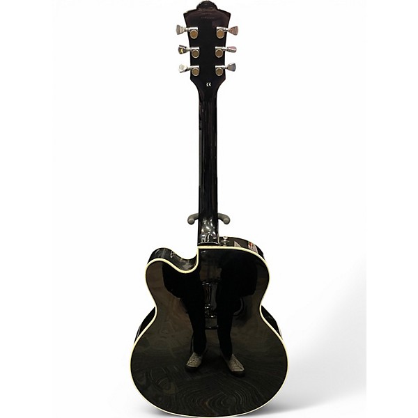 Used DeArmond X-155 Black Hollow Body Electric Guitar