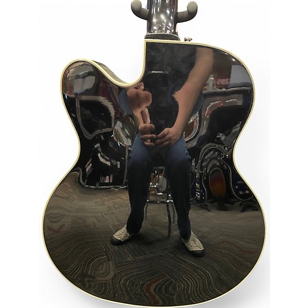 Used DeArmond X-155 Black Hollow Body Electric Guitar