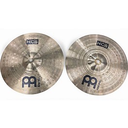 Used MEINL 13in HCS Hi Hat Pair Cymbal