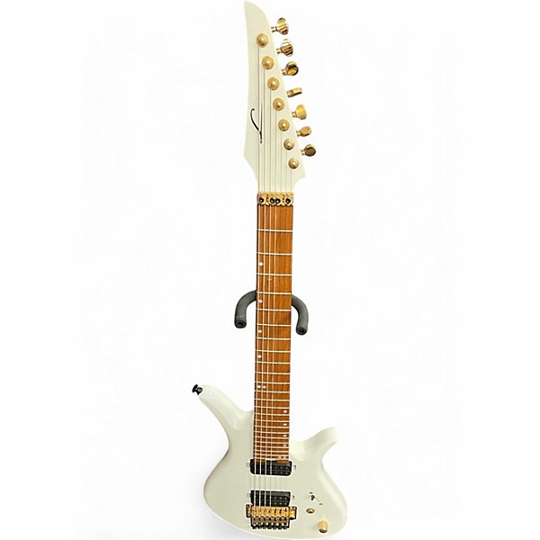 Used Legator CC7 Arctic White Solid Body Electric Guitar