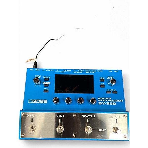 Used BOSS SY300 Guitar Synthesizer Effect Pedal