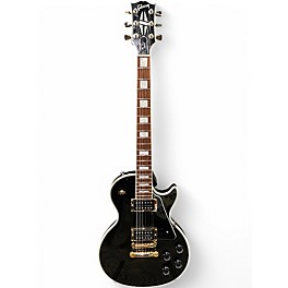 Used Gibson LES PAUL CUSTOM LIGHT Black Solid Body Electric Guitar