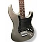 Used Fender black top stratocaster floyd rose Silver Solid Body Electric Guitar thumbnail