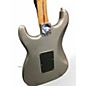 Used Fender black top stratocaster floyd rose Silver Solid Body Electric Guitar