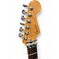 Used Fender black top stratocaster floyd rose Silver Solid Body Electric Guitar