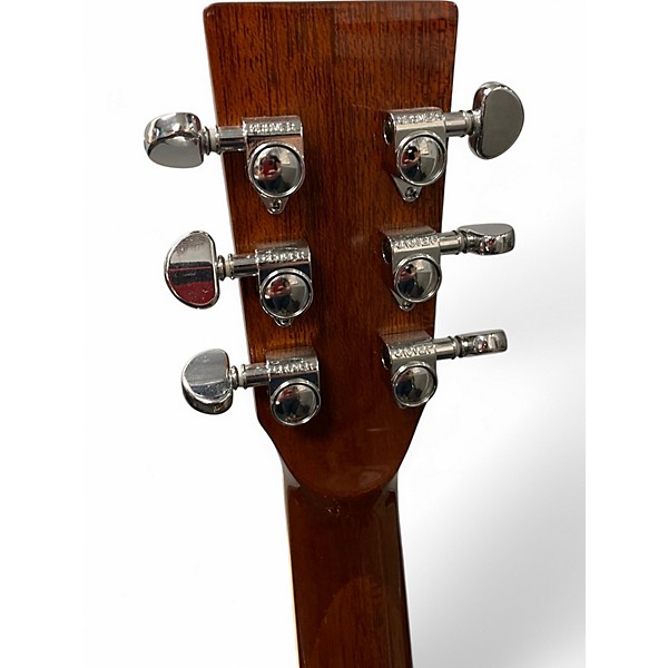 Used Zager zad50ce Natural Acoustic Electric Guitar