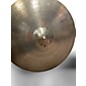 Used SABIAN 21in HH Raw Bell Dry Ride Brilliant Cymbal