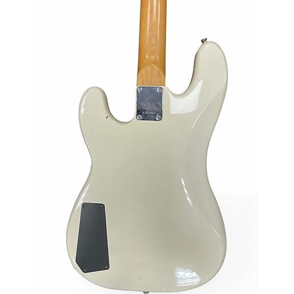 Used Kingston P BASS STYLE  Classic White Electric Bass Guitar
