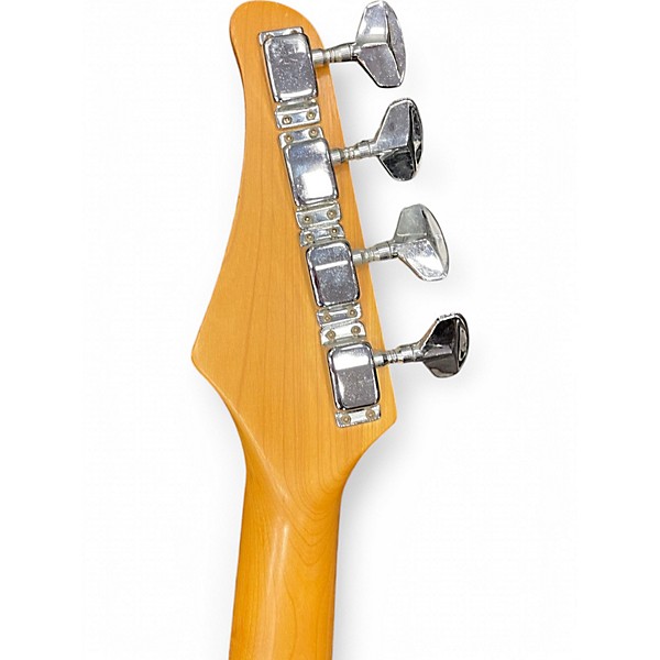 Used Kingston P BASS STYLE  Classic White Electric Bass Guitar