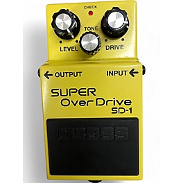 Used BOSS SD1 Super Overdrive Effect Pedal
