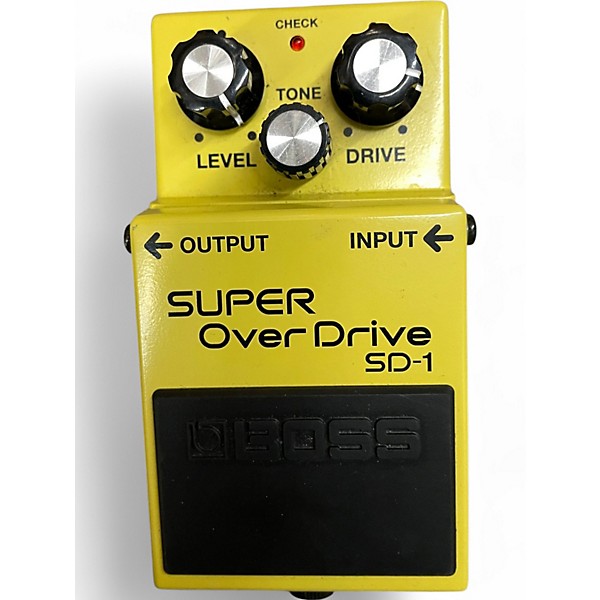 Used BOSS SD1 Super Overdrive Effect Pedal