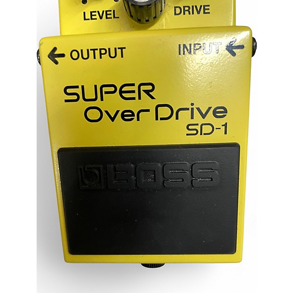Used BOSS SD1 Super Overdrive Effect Pedal