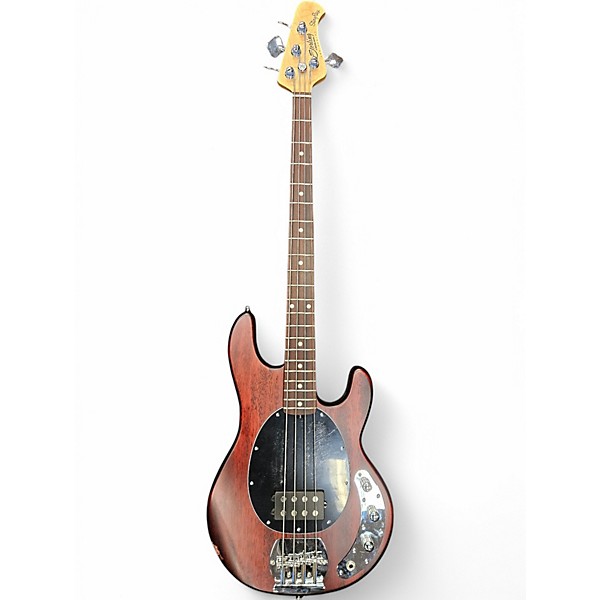 Used Sterling by Music Man Sting Ray Worn Cherry Electric Bass Guitar