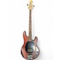 Used Sterling by Music Man Sting Ray Worn Cherry Electric Bass Guitar thumbnail