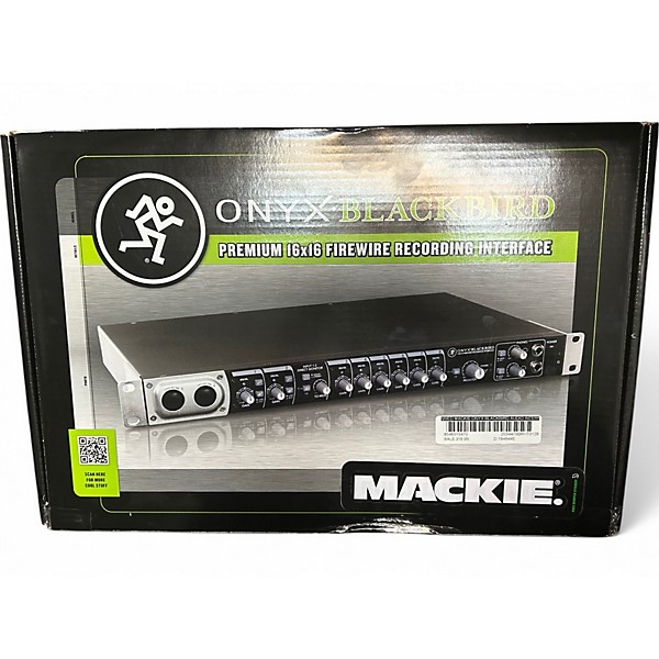 Used Mackie ONYX BLACKBIRD Audio Interface