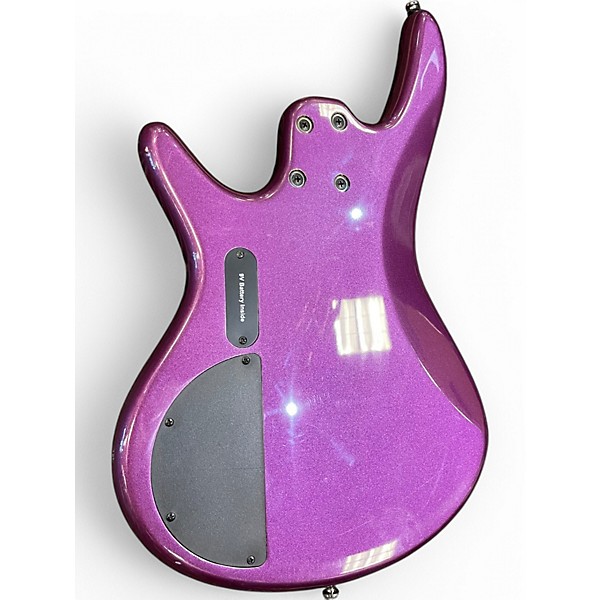 Used Ibanez SRMD200 Purple Electric Bass Guitar