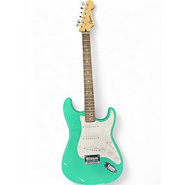 Used Squier Bullet Stratocaster Seafoam Green Solid Body Electric Guitar