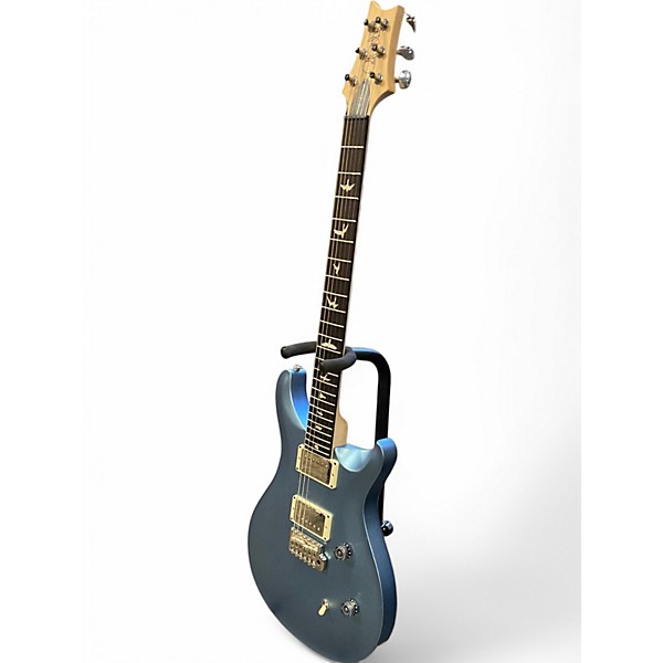 Used 2022 PRS CE 24 LTD 57/08 Satin Nitro Aquamarine Solid Body Electric Guitar