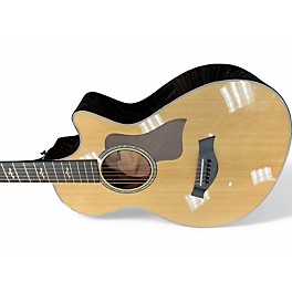 Used Taylor 612ce 12 fret Natural Acoustic Electric Guitar