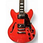 Used D'Angelico Premier Series Mini DC Fiesta Red Hollow Body Electric Guitar