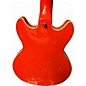 Used D'Angelico Premier Series Mini DC Fiesta Red Hollow Body Electric Guitar