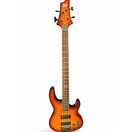 Used ESP LTD B254 Cherry Sunburst Electric Bass Guitar