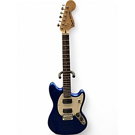 Used Squier Bullet Mustang HH Blue Solid Body Electric Guitar
