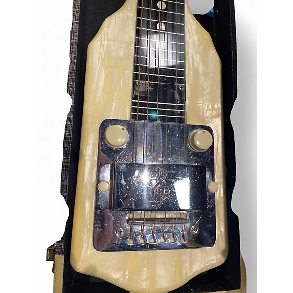 Vintage 1960s Supro OAHU PEARLOID LAP STEEL  PEARLOID  Lap Steel