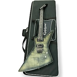 Used 2022 Epiphone Brendon Small GhostHorse Explorer Ghost Horse Galaktikon Burst Solid Body Electric Guitar