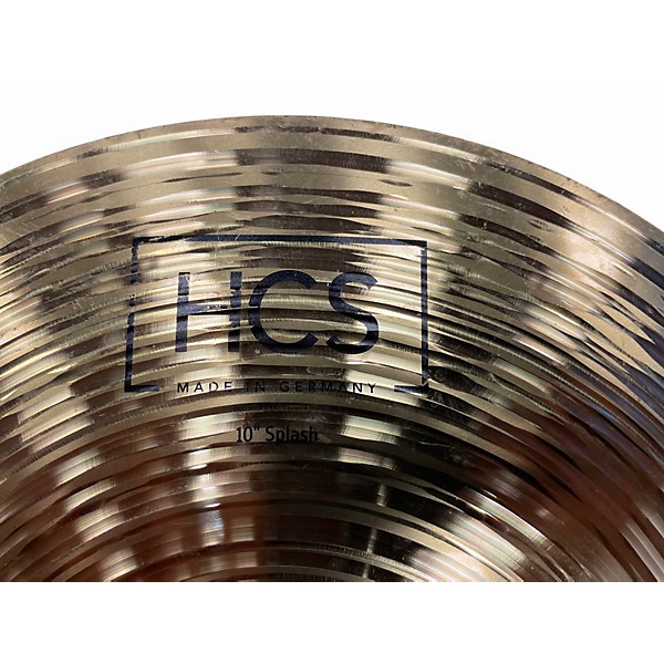 Used MEINL 10in HCS Splash Cymbal