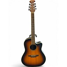 Used Applause AE127 2 Tone Sunburst Acoustic Electric Guitar